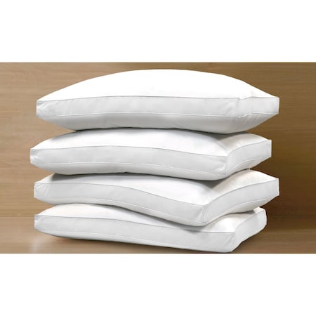 1000 TC Egyptian Cotton Down Alternative Pillows, Jumbo, PK4